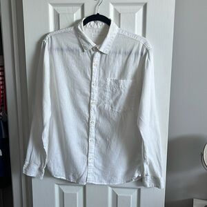 Zara linen Shirt | Linen button down